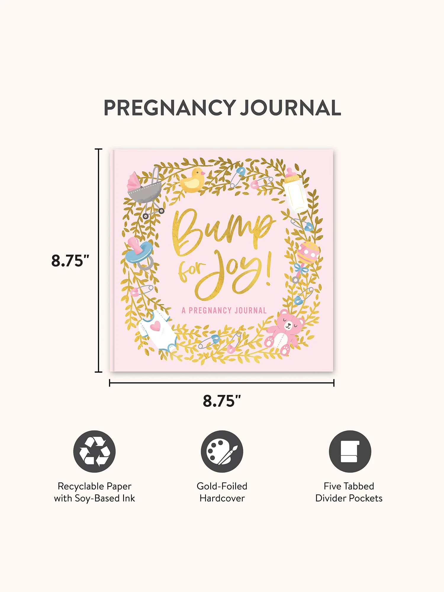 Bump for Joy Guided Journal (Pink) - Image 3