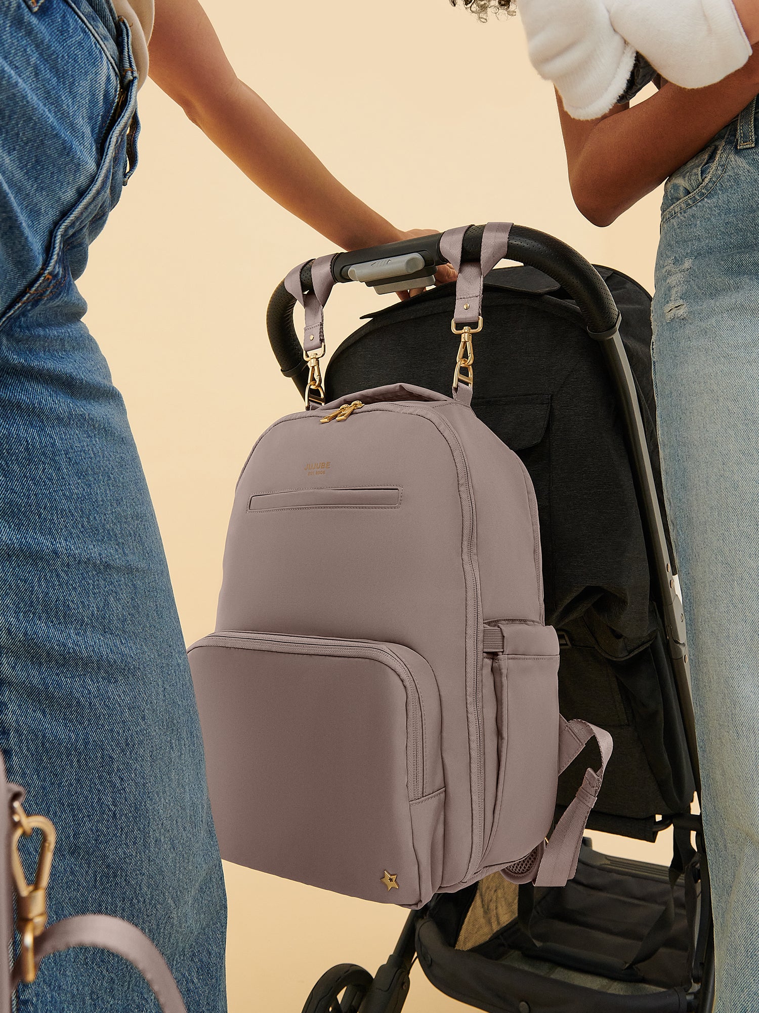 Classic Diaper Backpack - Taupe - Image 4