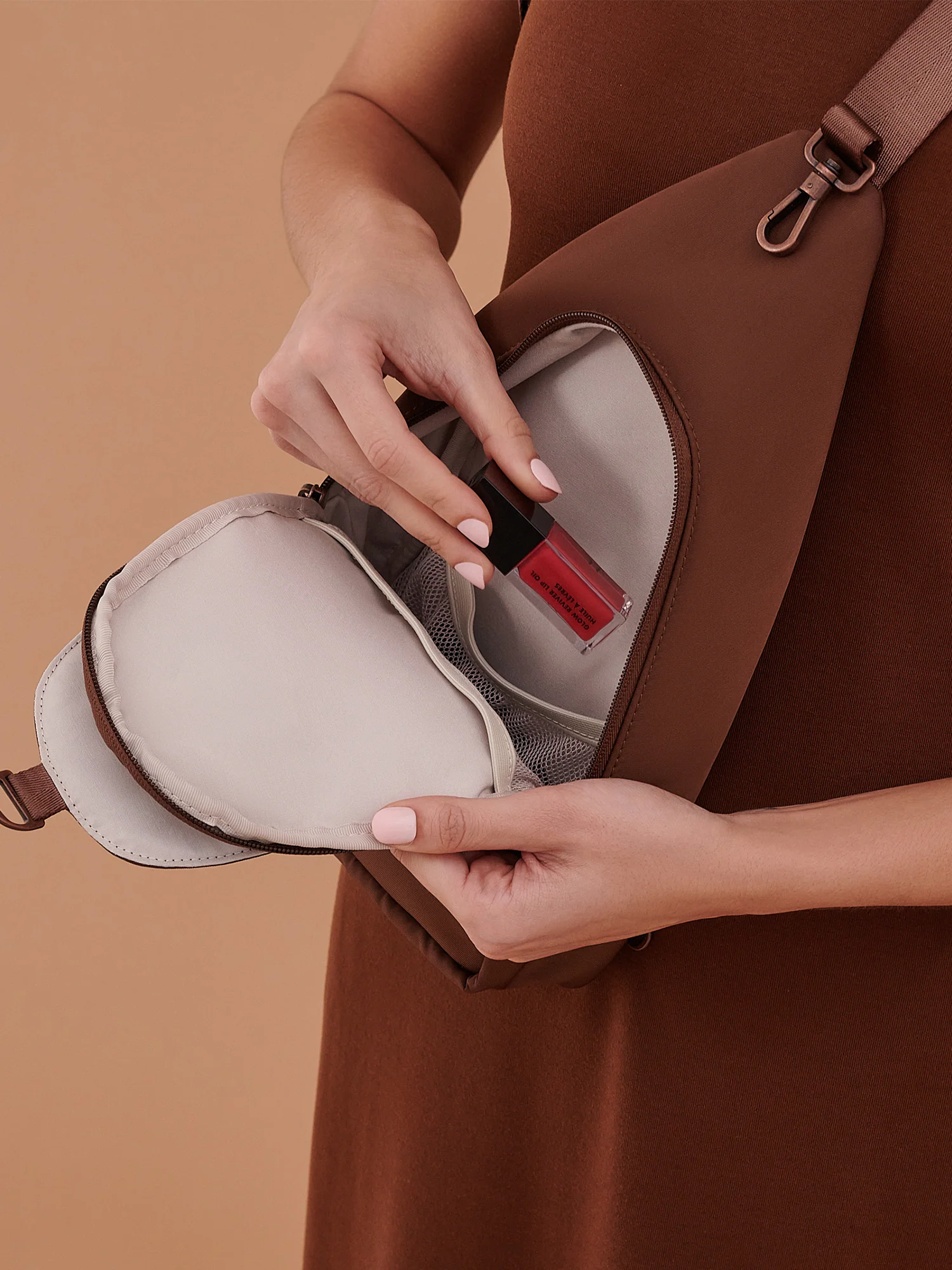 Crossbody Sling - Espresso - Image 7