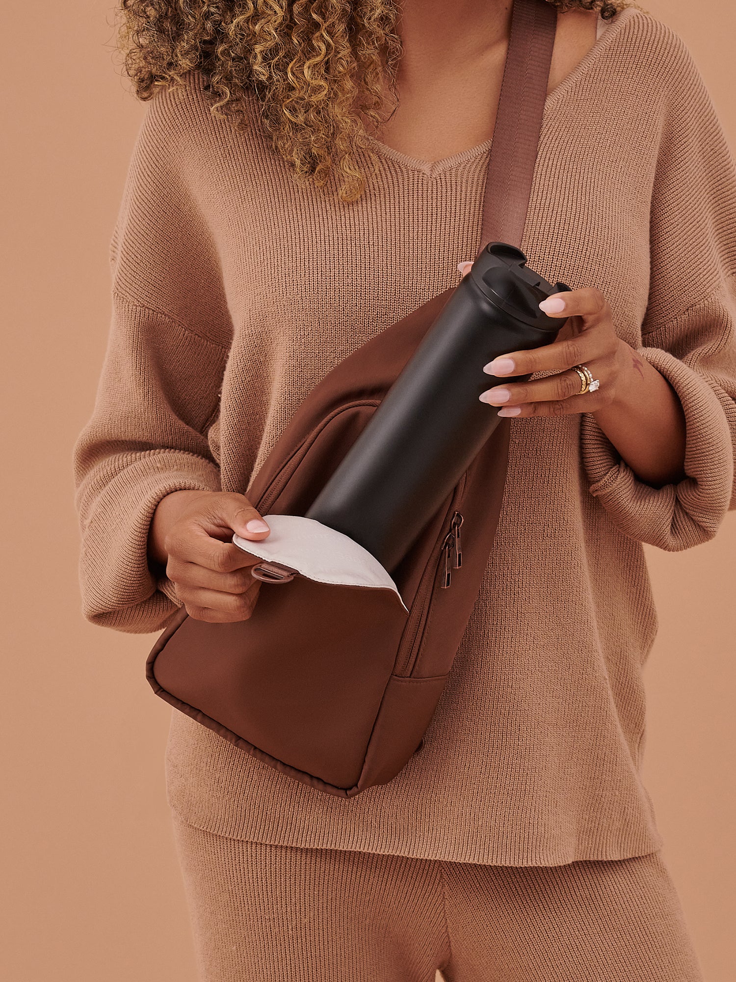 Crossbody Sling - Espresso - Image 9
