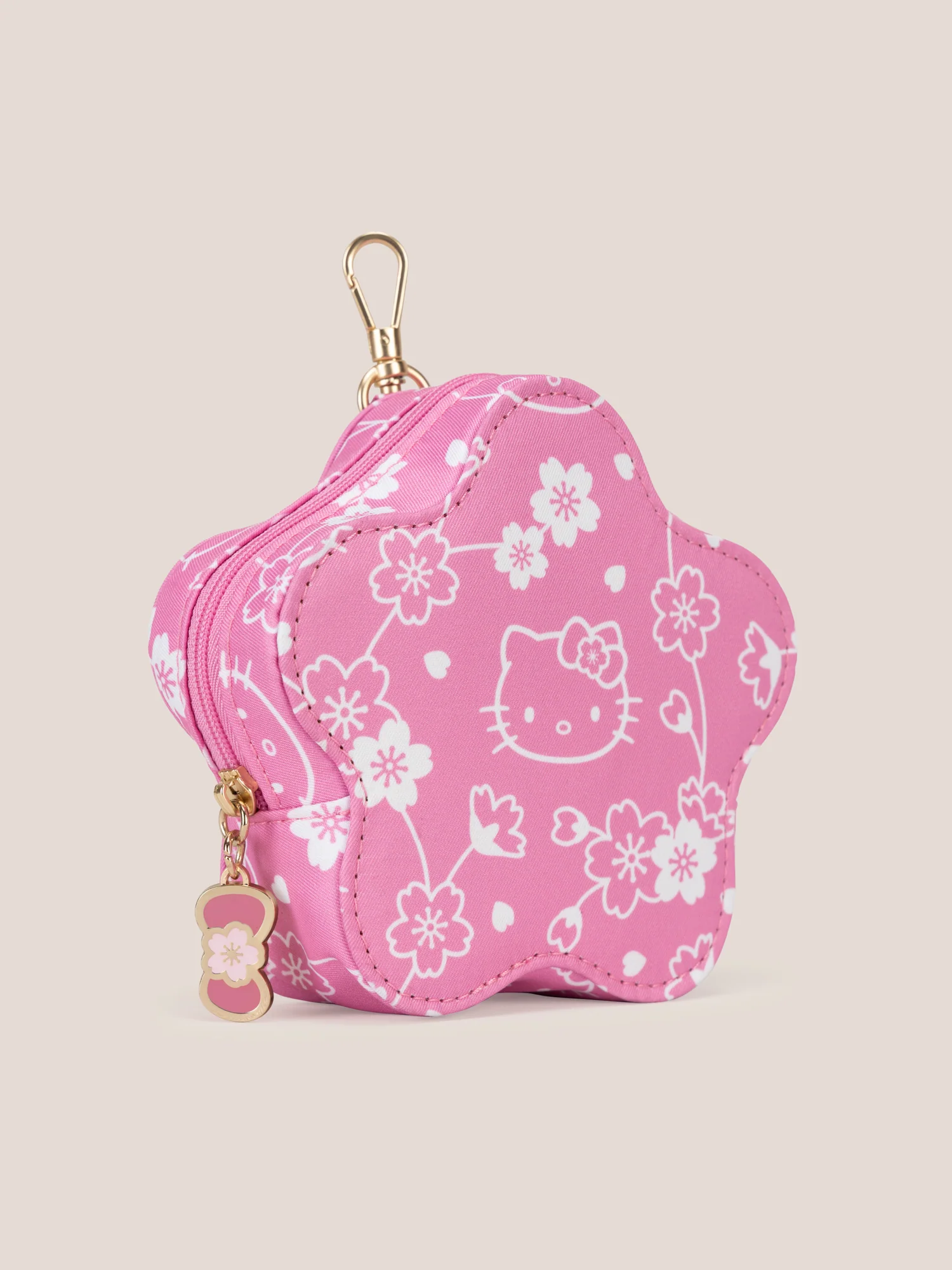 Hello Kitty® × JuJuBe Cherry Blossoms Flower Mini Bag – Pink - Image 3