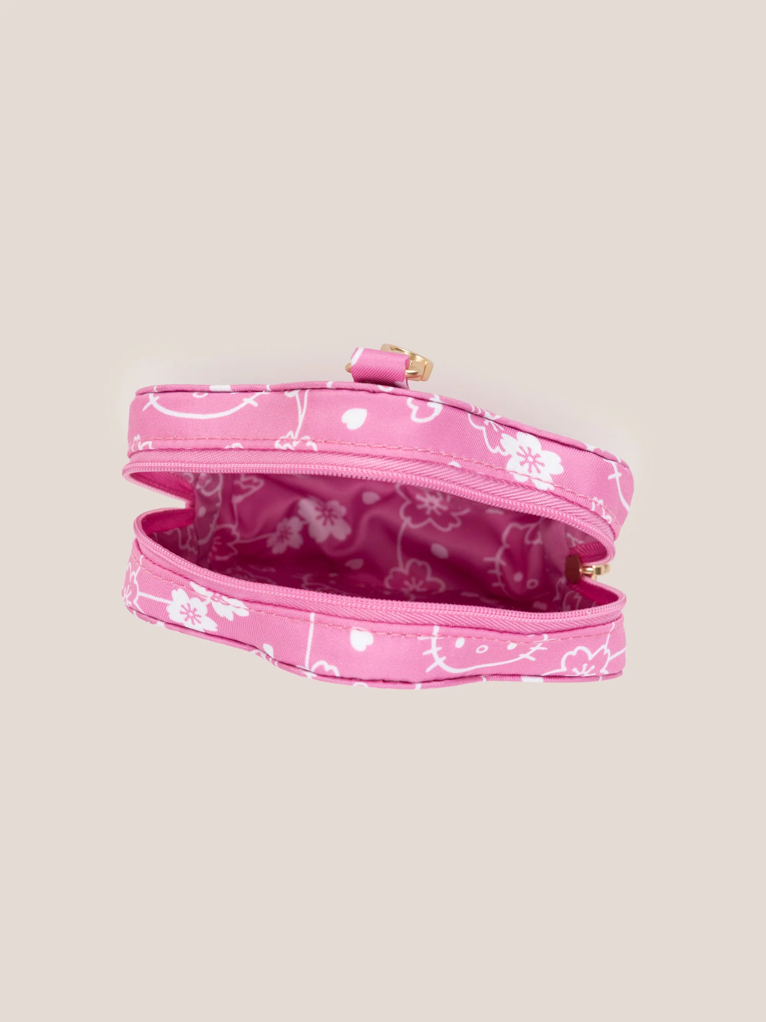 Hello Kitty® × JuJuBe Cherry Blossoms Flower Mini Bag – Pink - Image 5