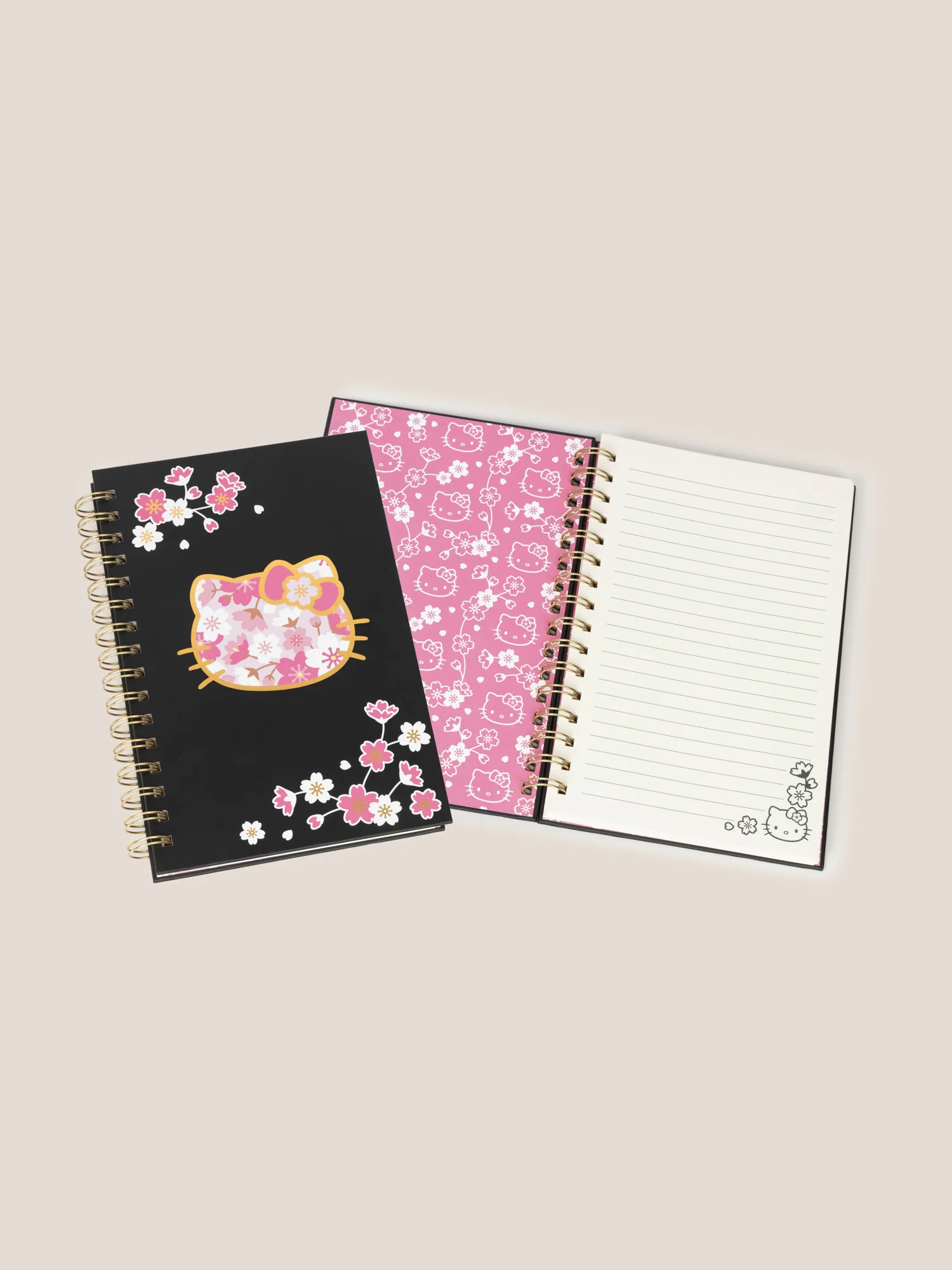 Hello Kitty® × JuJuBe Cherry Blossoms Zealous Backpack + Insulated Bottle Bag + Medium Spiral Notebook Bundle - Image 7