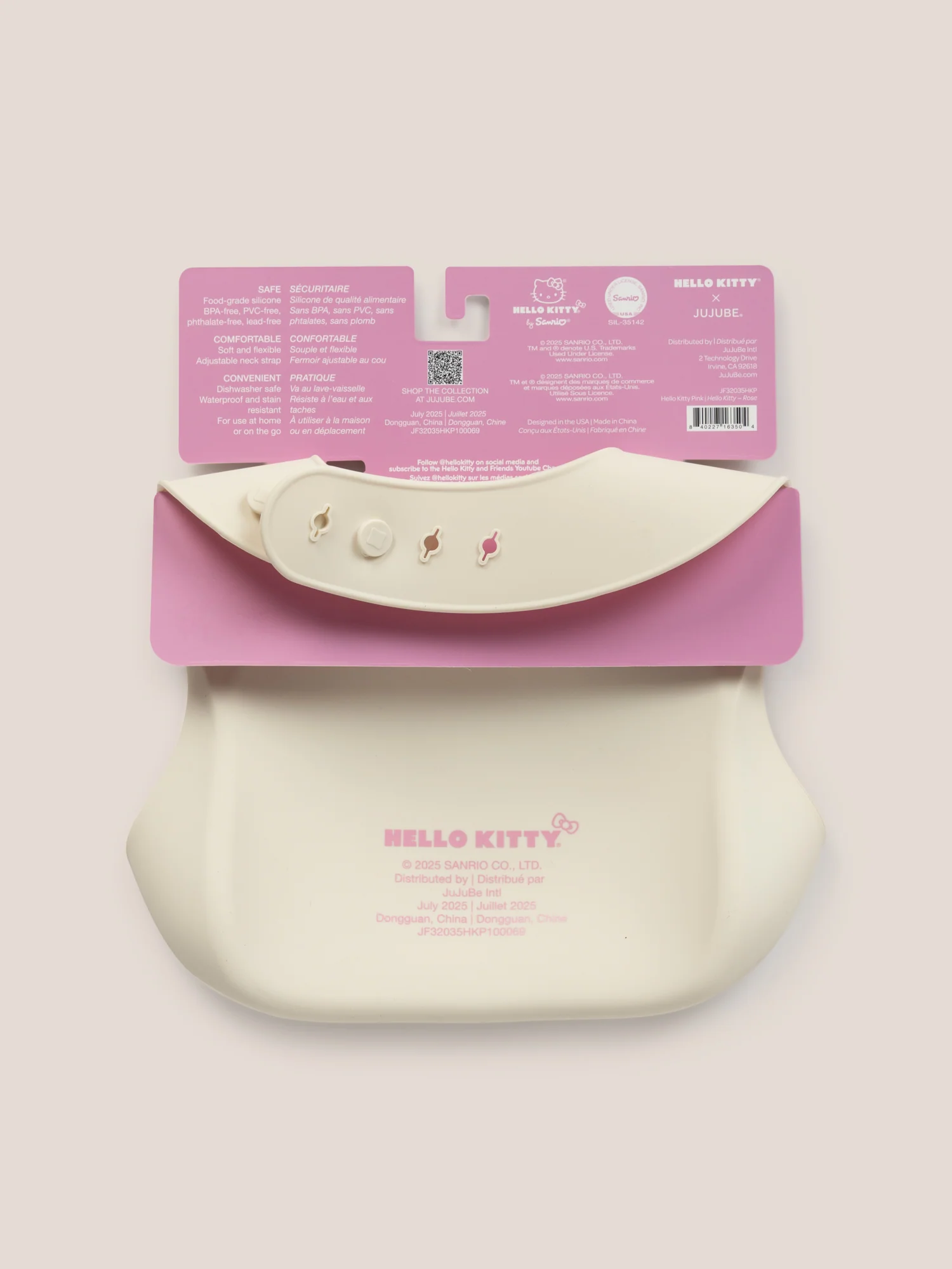 Hello Kitty® Silicone Bib - Image 4