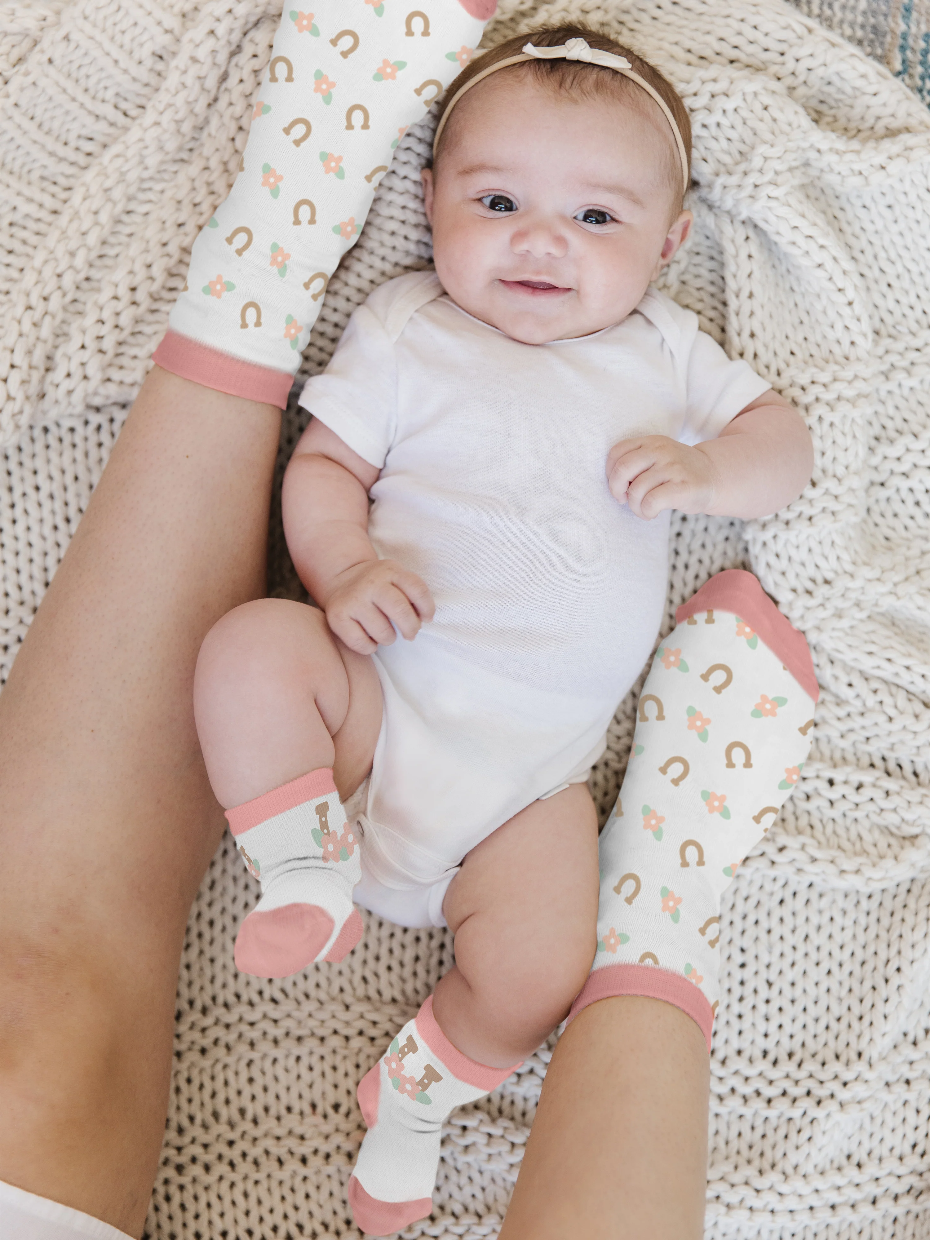 Mama & Me Matching Socks Set - Bloomin' Boot - Image 3