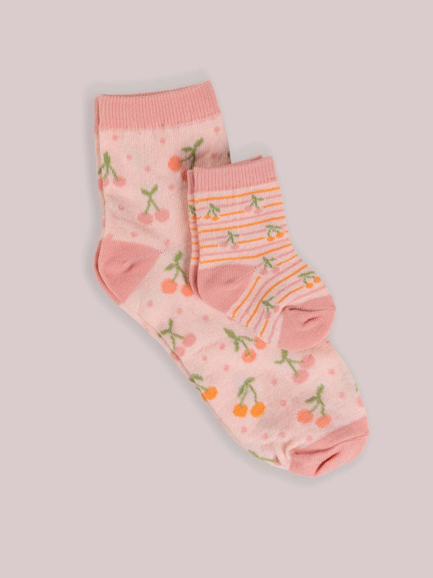 Mama & Me Matching Socks Set - Cherry Cute by Doodle By Meg - Image 3