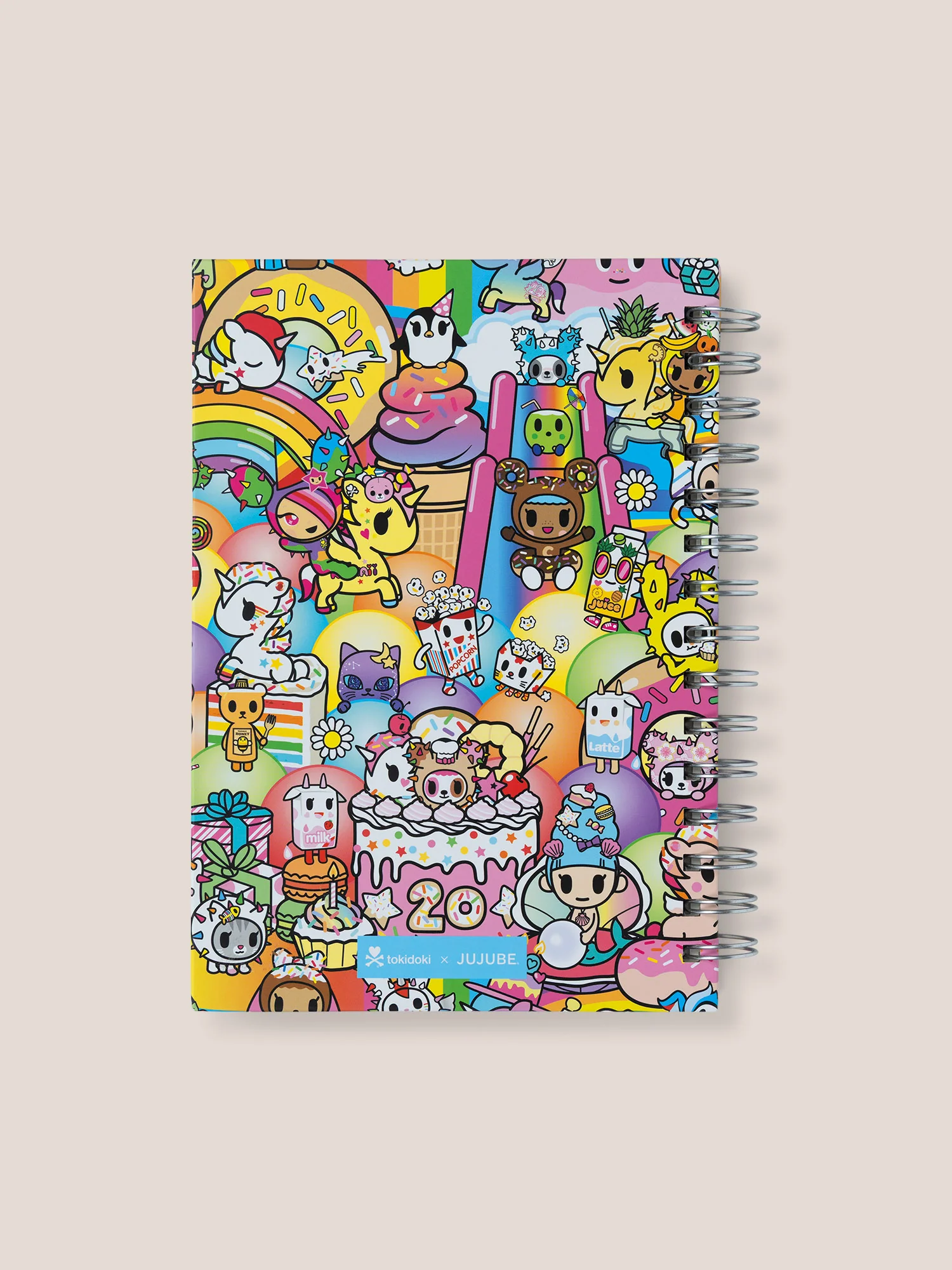 tokidoki Spiral Oliver Notebook with Reusable Pen Pocket - 20th Anniversary Celebration - Image 5