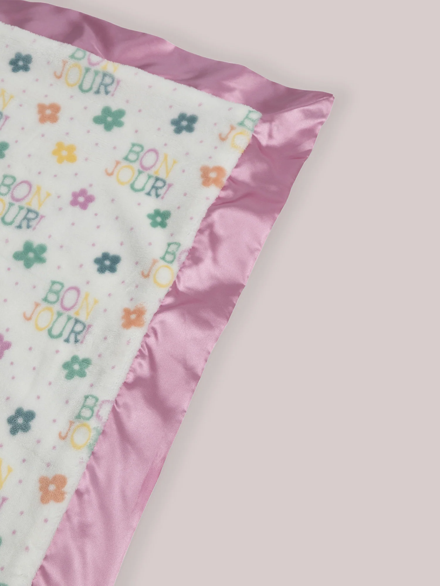 Ultra-Soft Thick Reversible Baby Blanket - Bonjour Bébé - Image 4