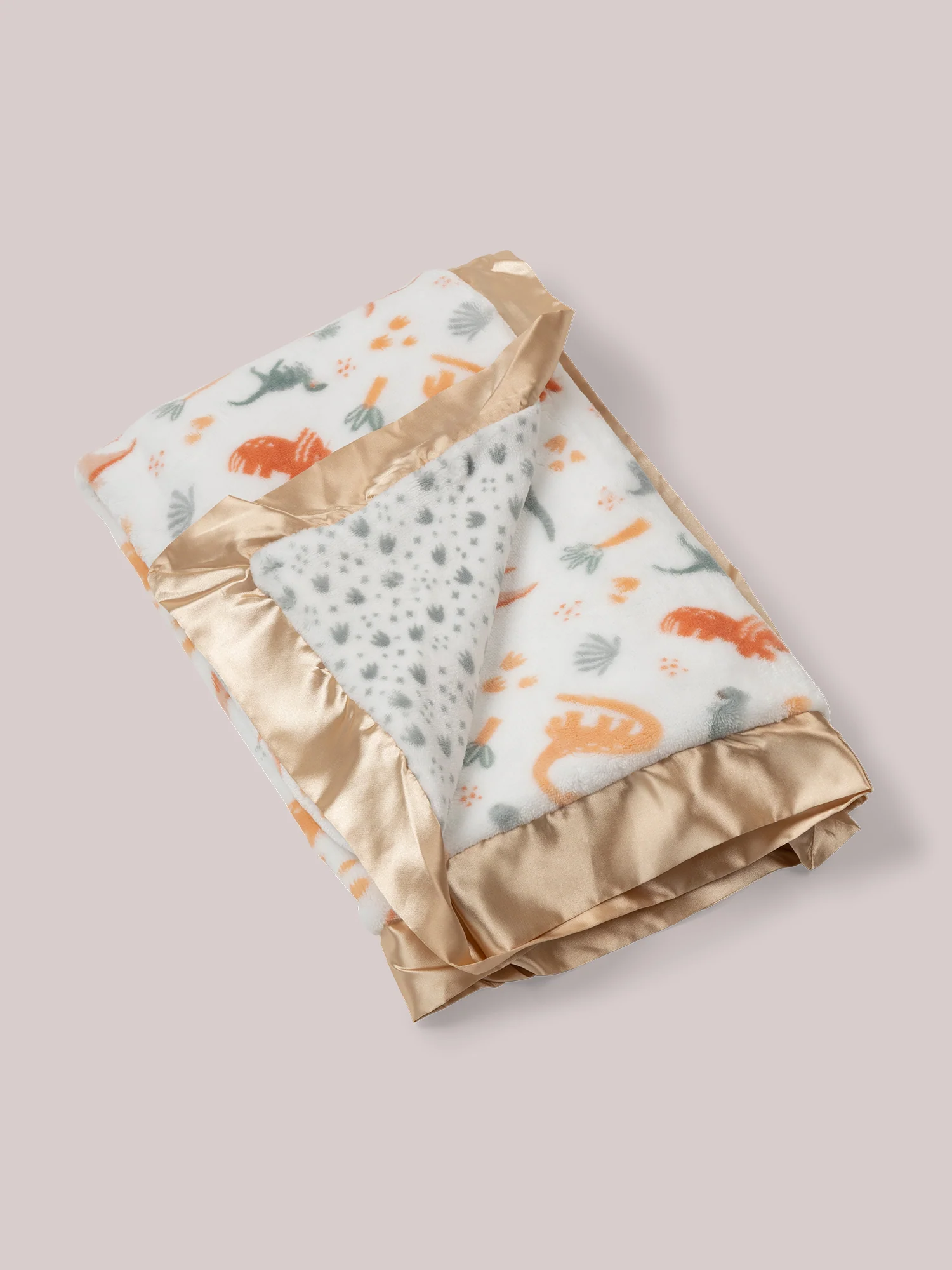 Ultra-Soft Thick Reversible Baby Blanket - Roarsome - Image 3