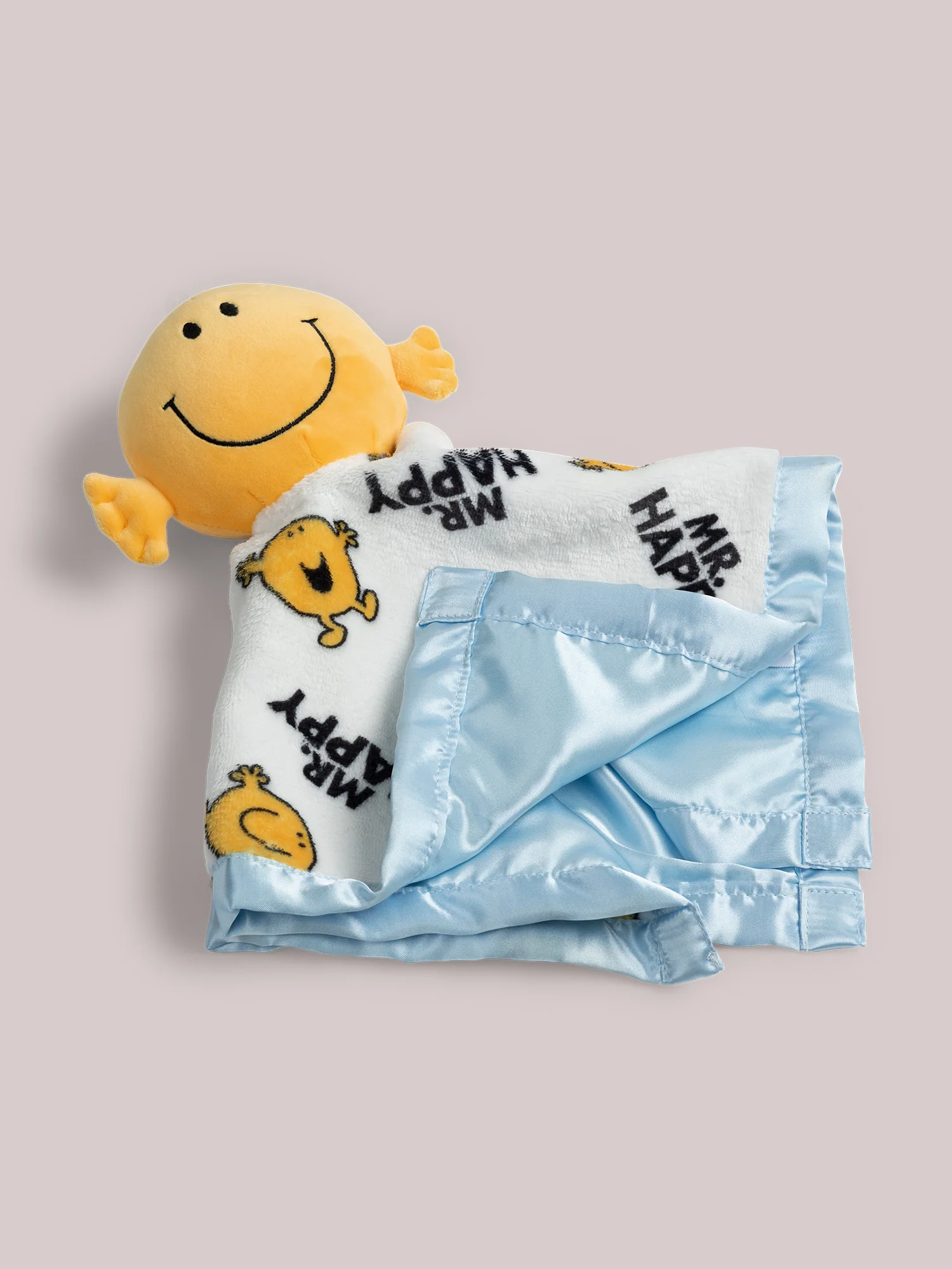 Plush Character Security Blanket - Mr. Happy™ - Image 4