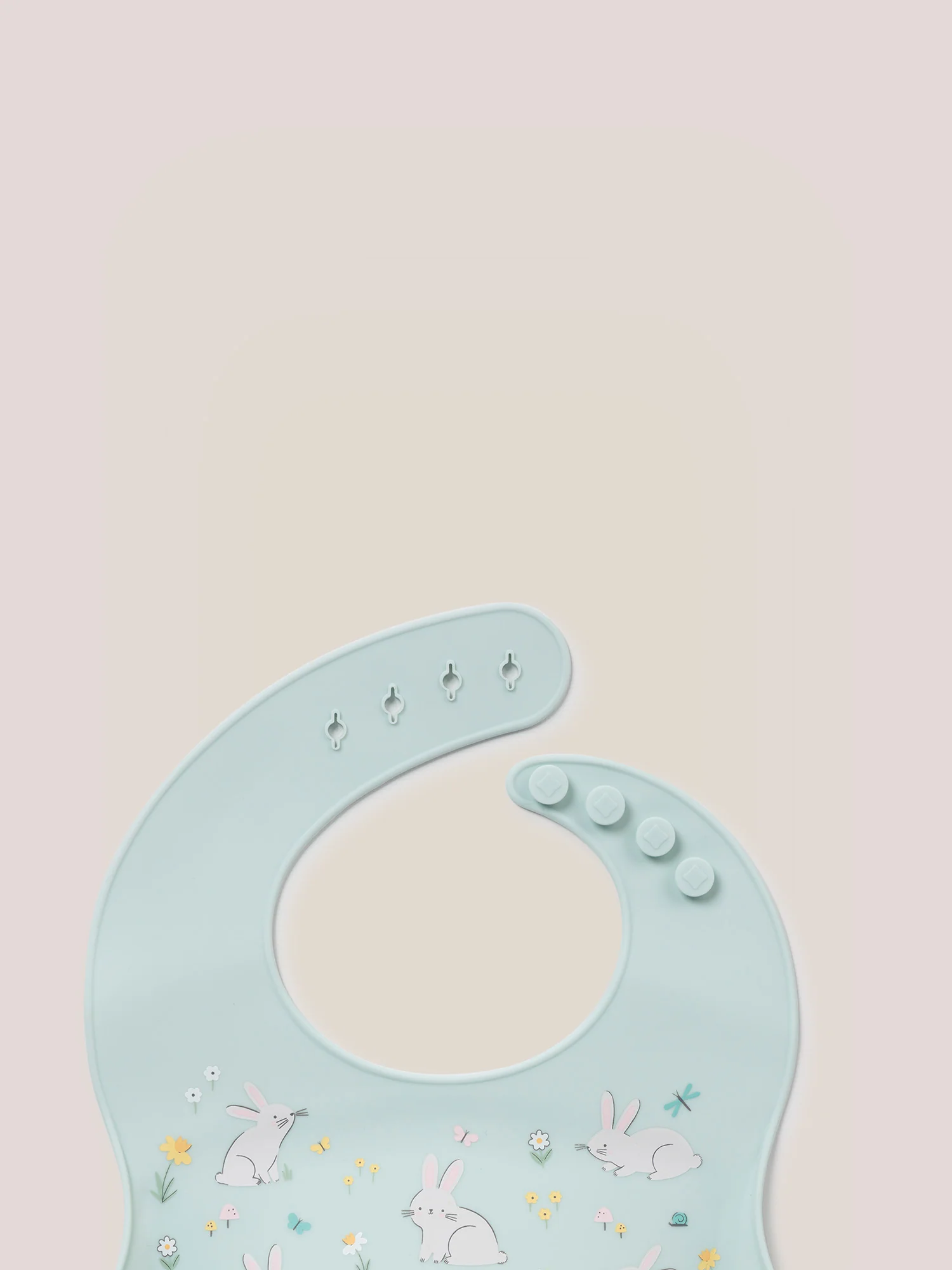 Silicone Bib - Bunny Hollow - Image 5