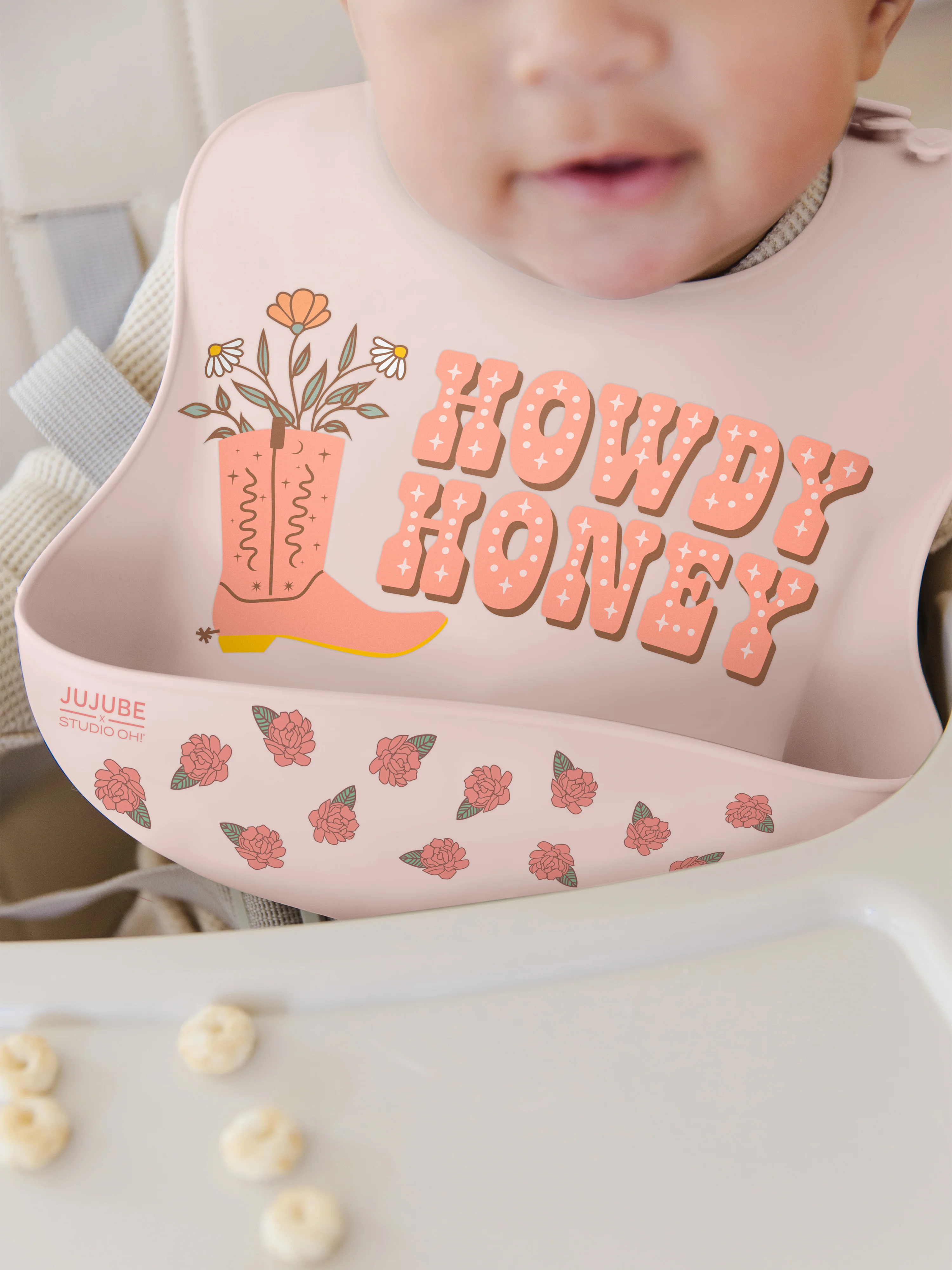 Silicone Bib - Bloomin' Boot - Image 2