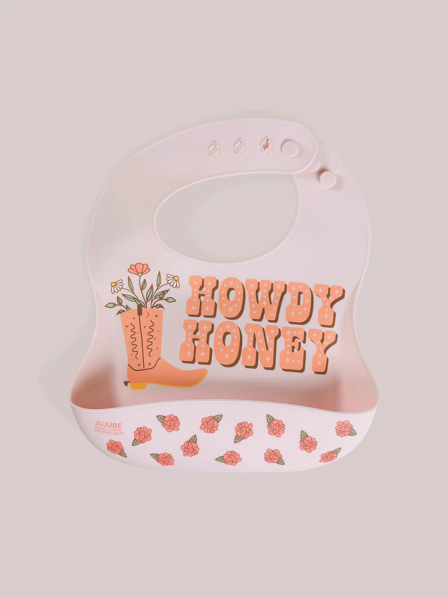 Silicone Bib - Bloomin' Boot - Image 3