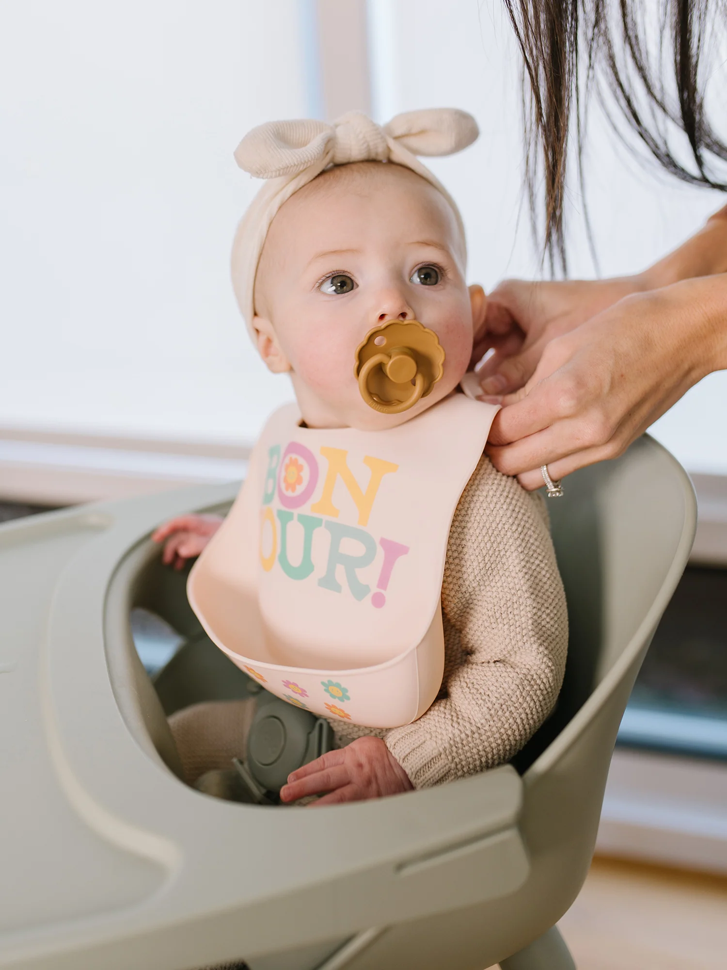 Silicone Bib - Bonjour Bébé - Image 2