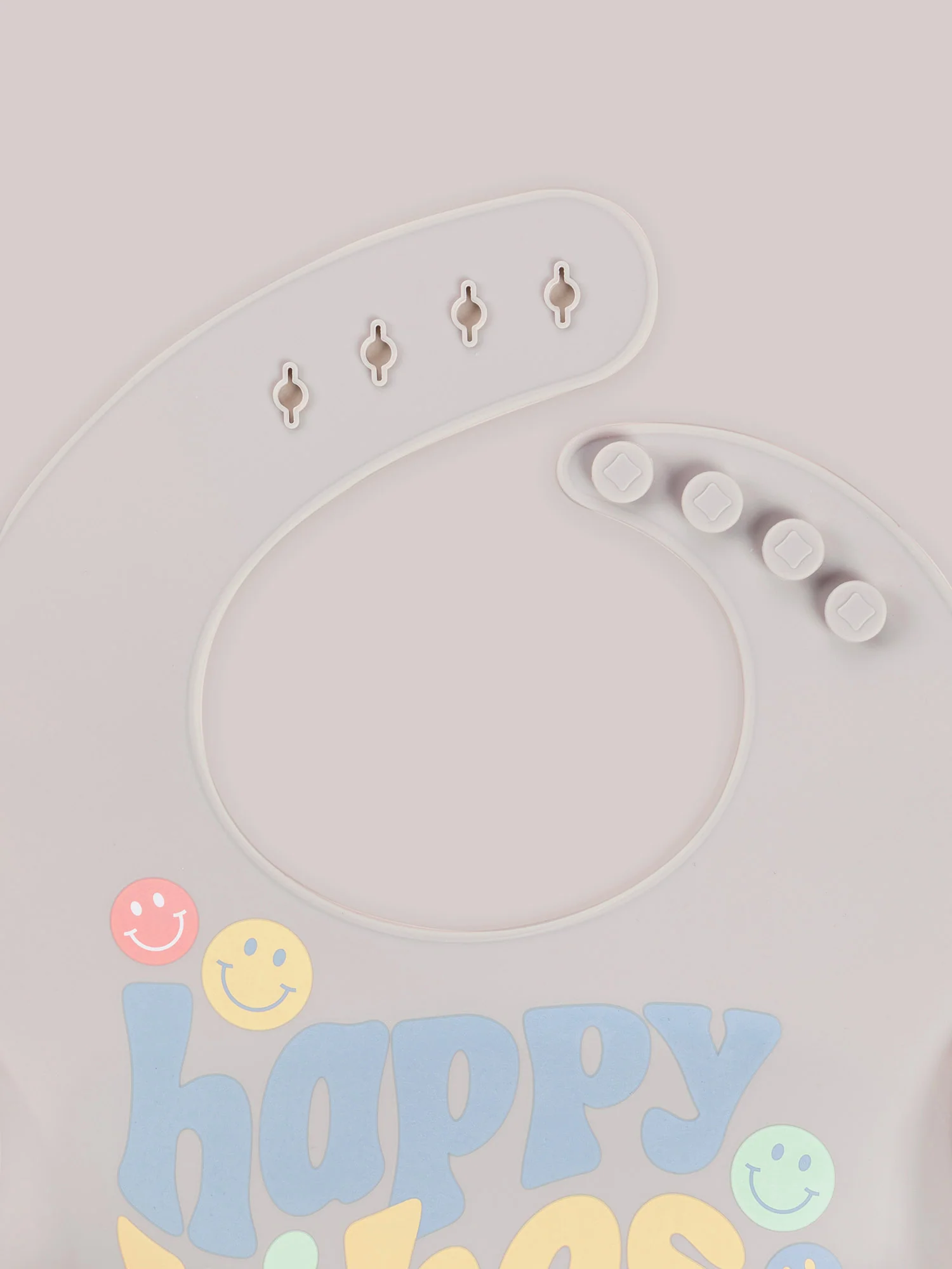 Silicone Bib - Happy Baby Vibes - Image 4
