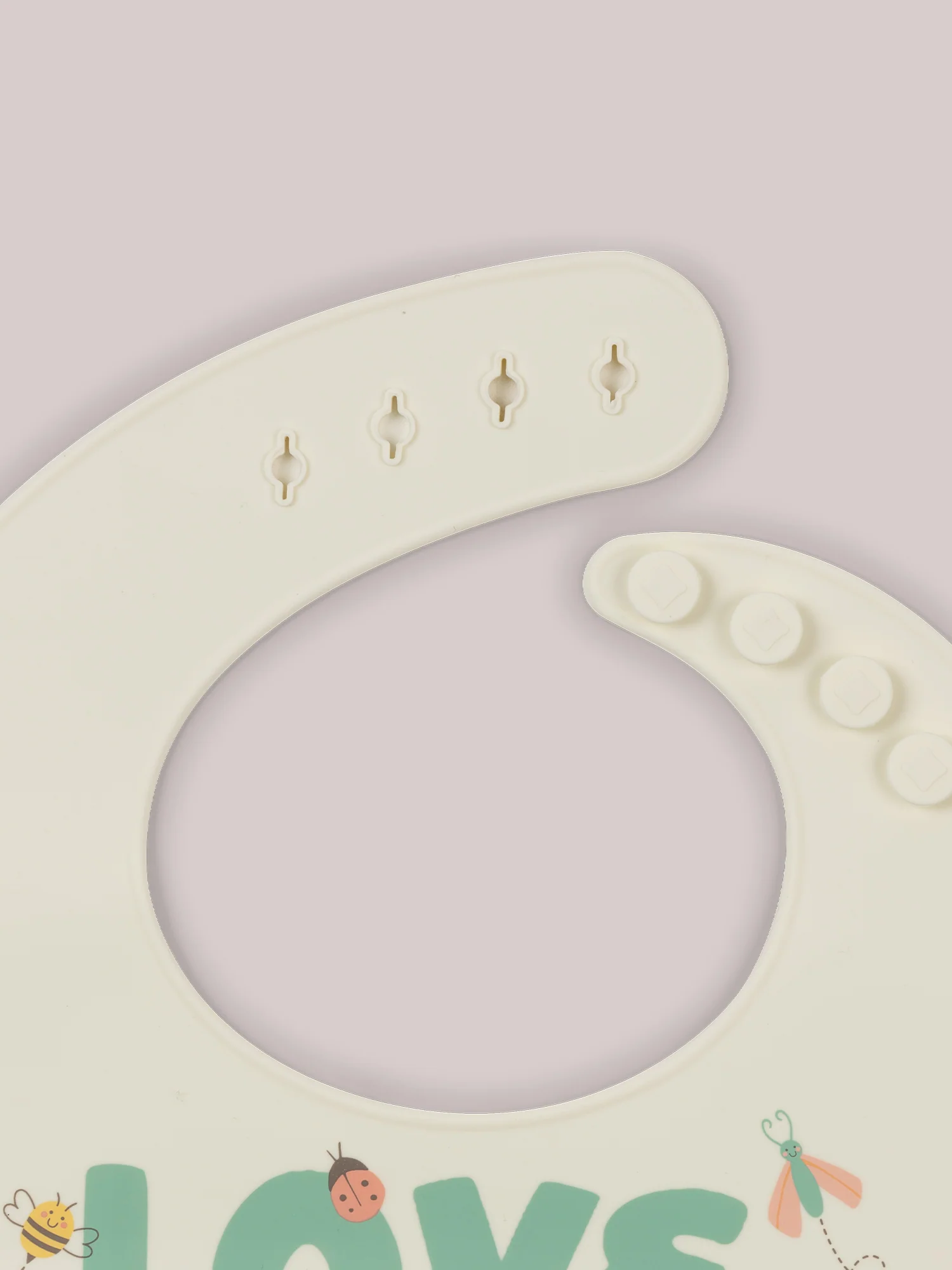 Silicone Bib - Love Bug - Image 4