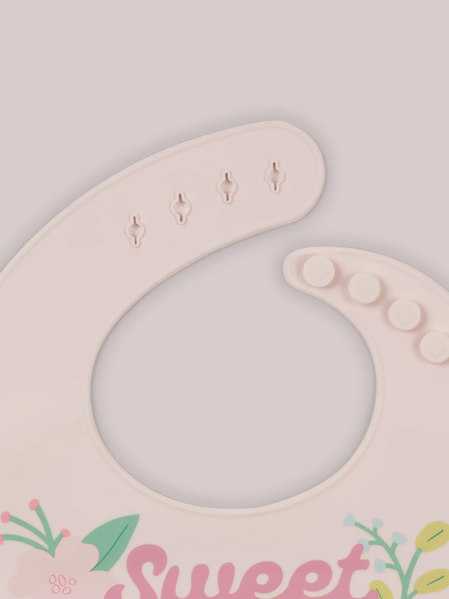 Silicone Bib - Sweet Daisy - Image 3