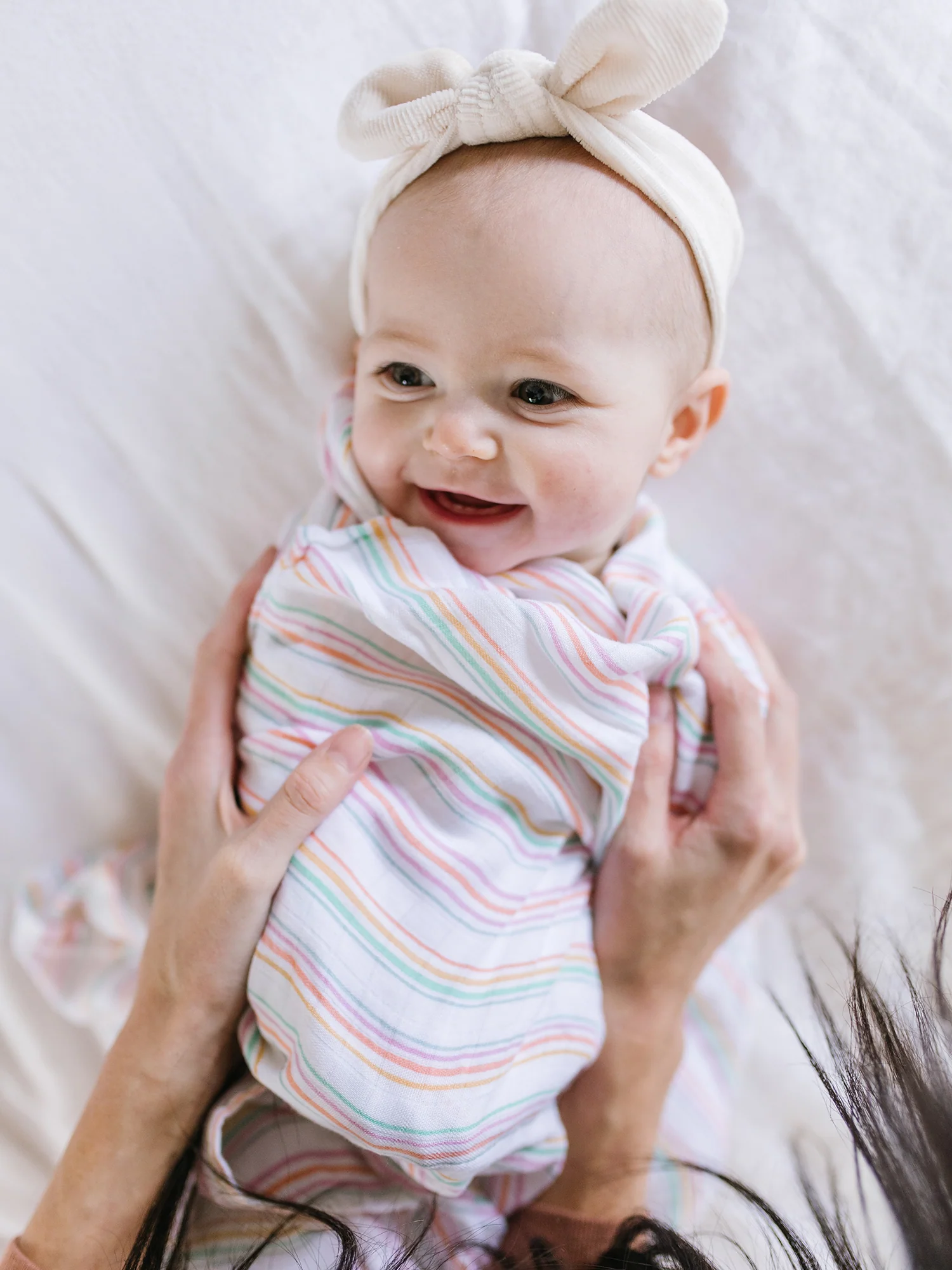 2-Pack Square Swaddle Blanket Set - Bonjour Bébé - Image 2