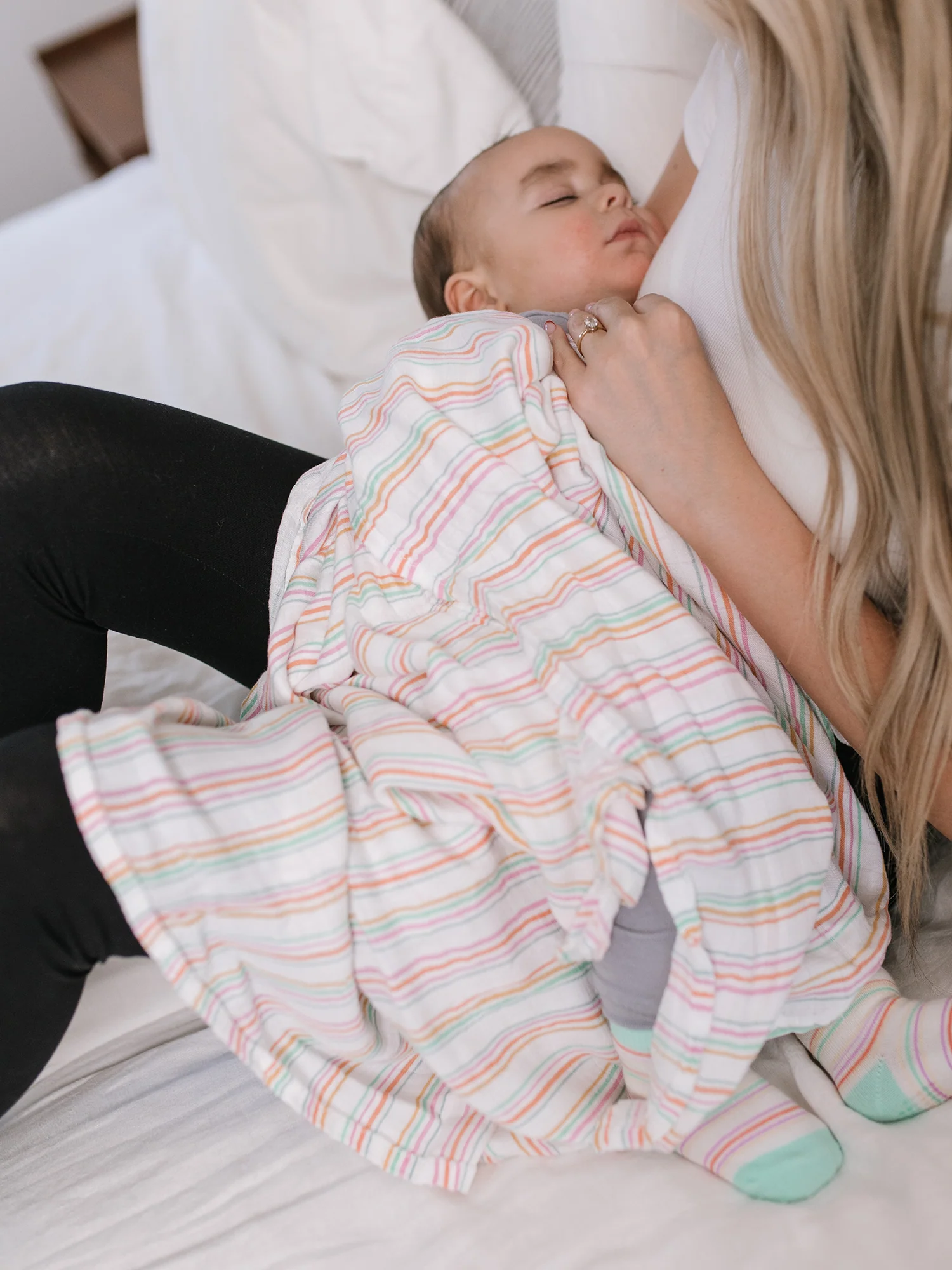 2-Pack Square Swaddle Blanket Set - Bonjour Bébé - Image 6