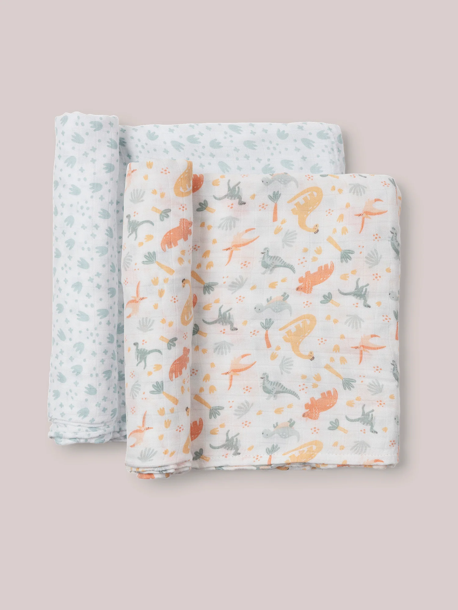 2-Pack Square Swaddle Blanket Set - Roarsome - Image 5