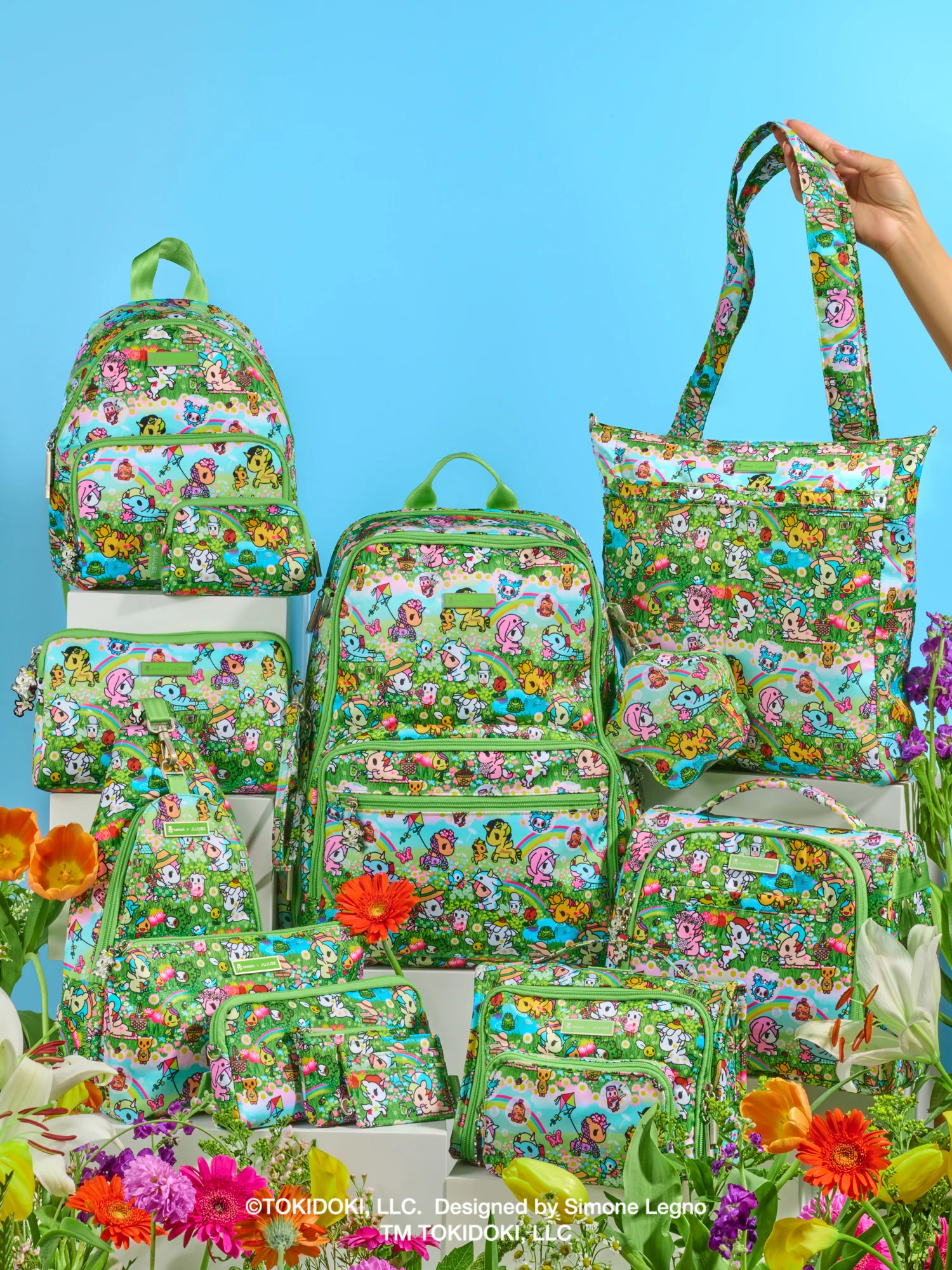 tokidoki Be Light Tote Bag - Meadow Blooms - Image 5