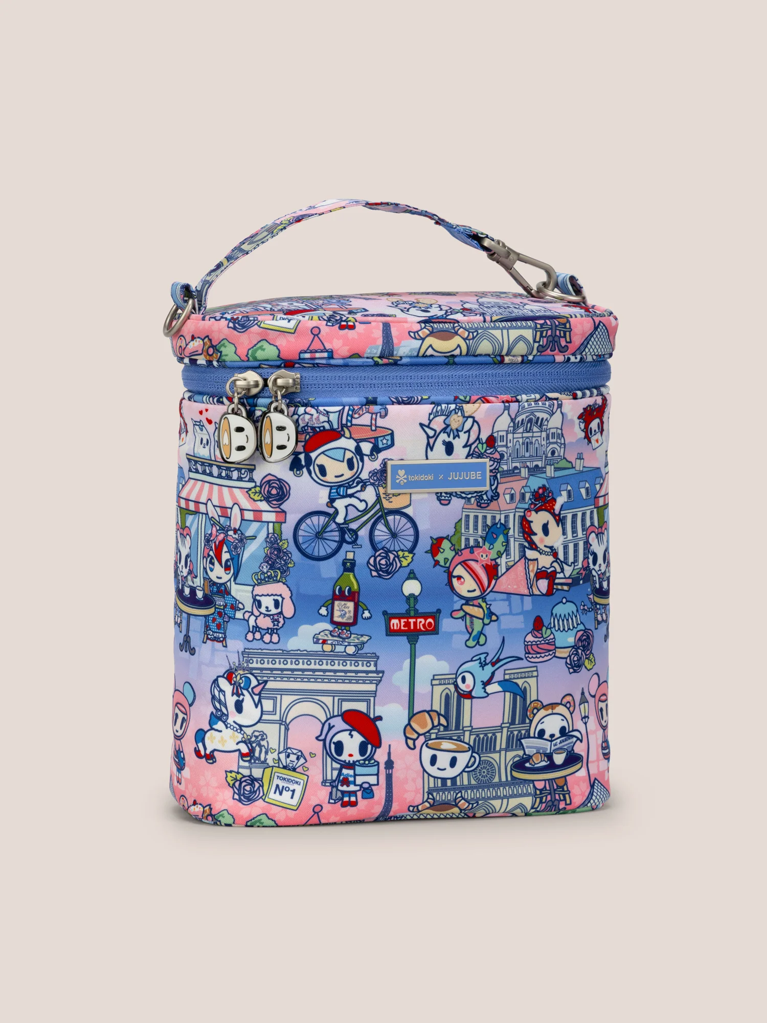 tokidoki Fuel Cell Insulated Bottle Bag -  C'est la vie à Paris - Image 3