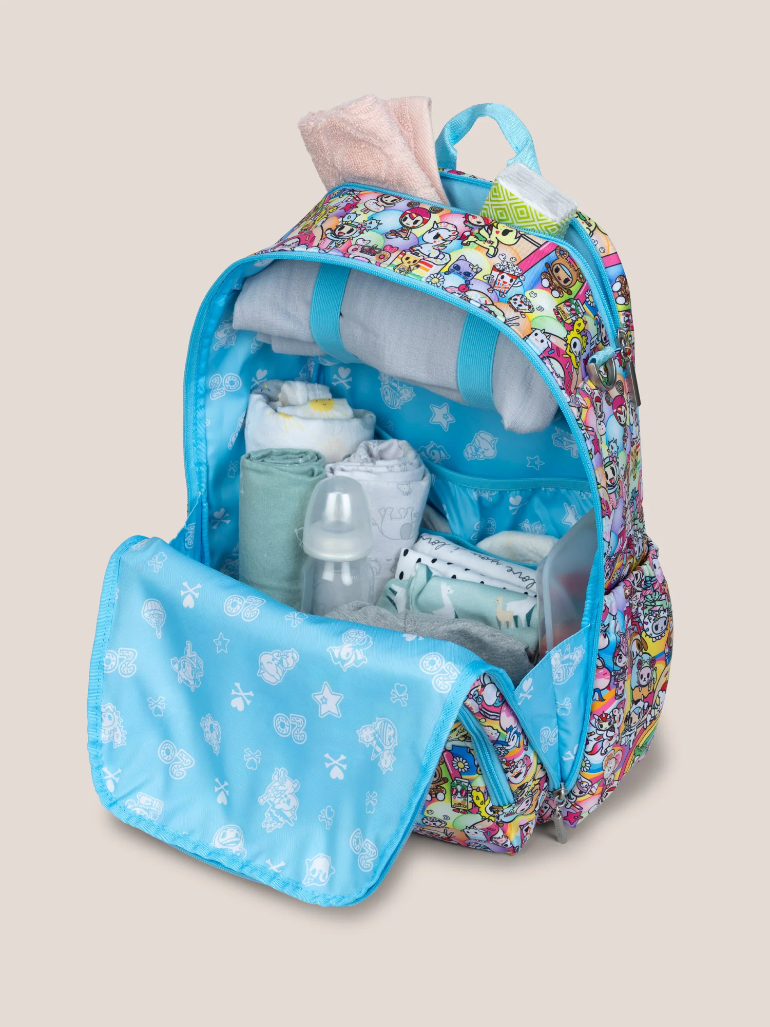 tokidoki Zealous Diaper Bag Backpack - 20th Anniversary Celebration - Image 4